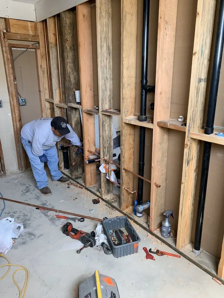 Commercial rough-in plumbing for Trenchless Sewer Repair in Potomac Yard - Potomac Greens